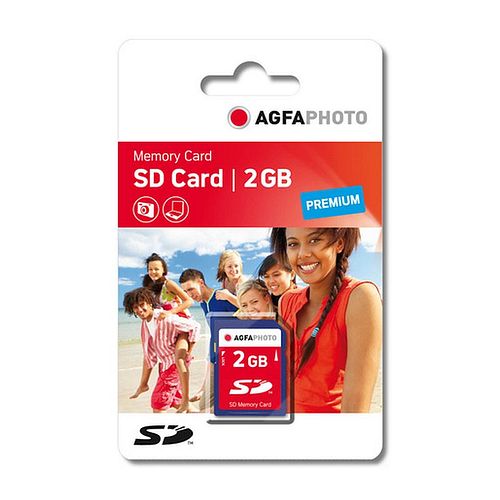 AGFAPHOTO Secure Digital SD 2 GB Premium Class 4 Eco