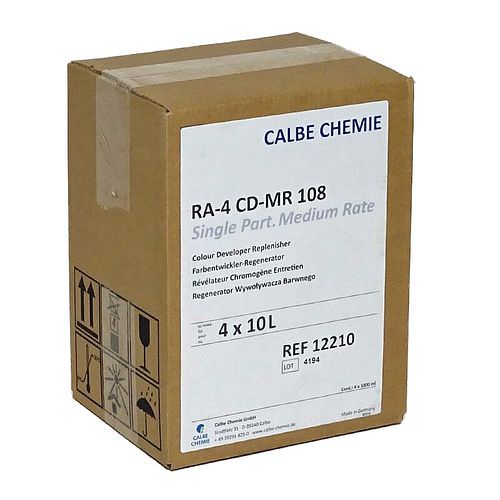 CALBE RA-4 Farbentwickler-Reg. CD-MR 108 für 4x10 Liter