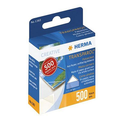 HERMA Transparol Fotoecken selbstklebend 500 Stück