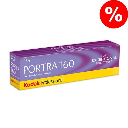 KODAK Portra 160 Negativ-Farbfilm, 135-36, 5 Stück Aktionspreis