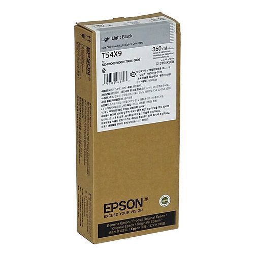 EPSON T54X900 Tintenpatrone light light black 350 ml für SC-P6/7/8/9000