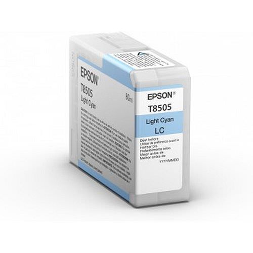 EPSON T8505 Tintenpatrone light cyan 80ml für P800