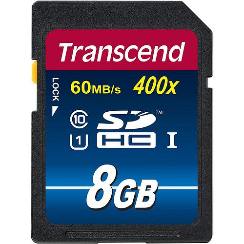 TRANSCEND Secure Digital HC 8 GB Premium Class 10