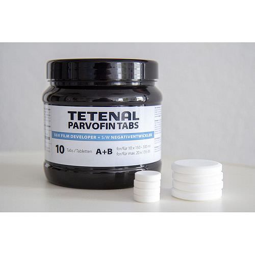 TETENAL Parvofin Tabs Dose mit 10 Tabletten A+B