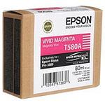 EPSON T580A Tintenpatrone vivid magenta 80ml für Stylus Pro 3880